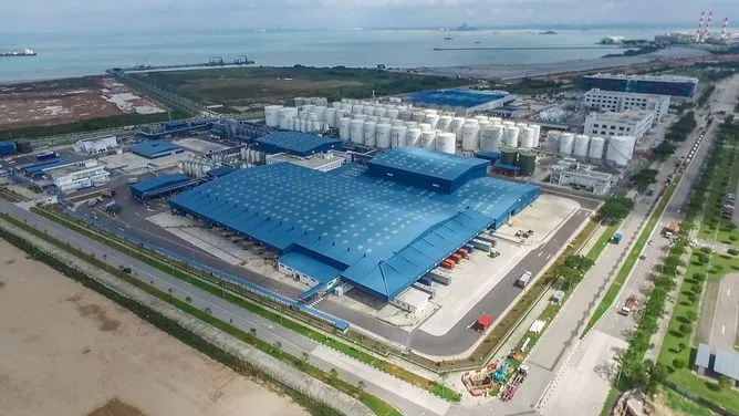 Виробничі потужності Sinopec у Сінгапурі